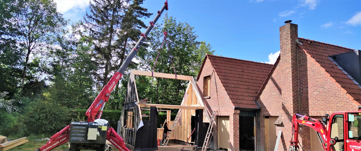 agrandissement maison bois