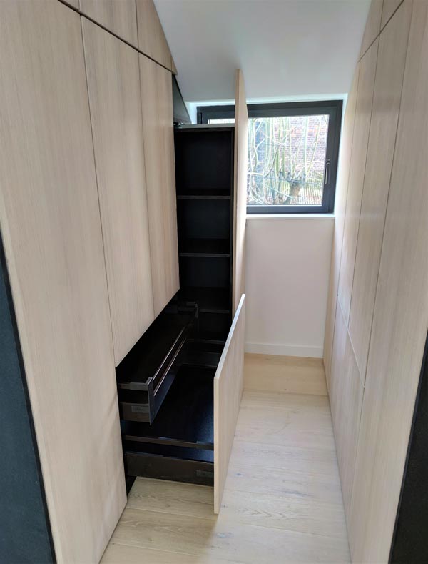 dressing bois optimisation de l'espace