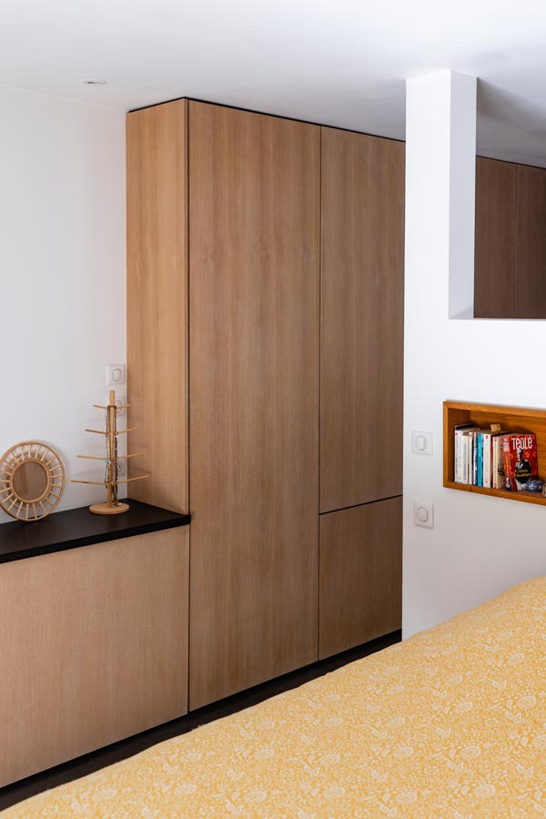 aménagement intérieur en bois