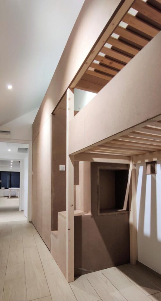 detail aménagement chambre wood idea