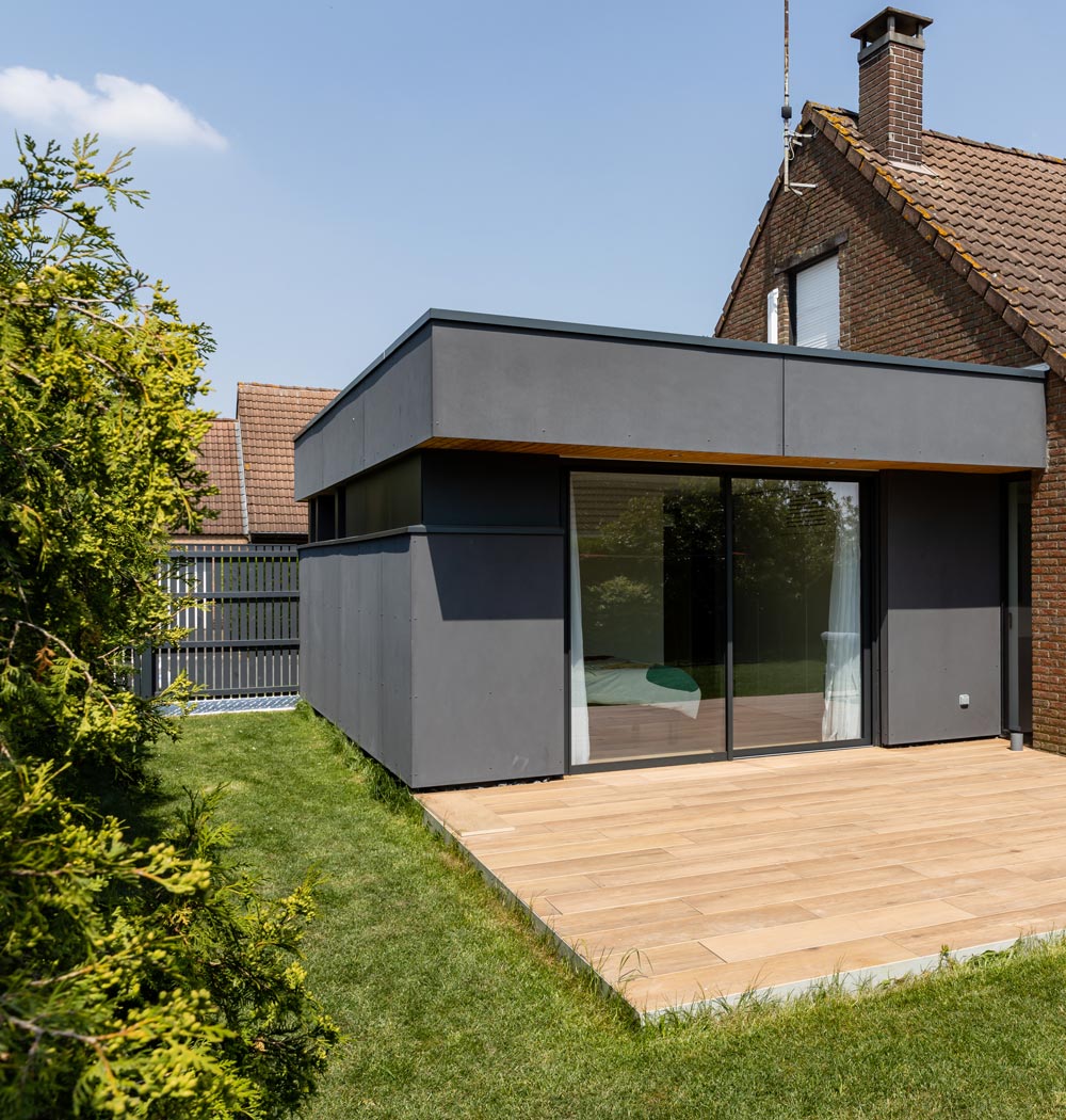 agrandissement maison bois