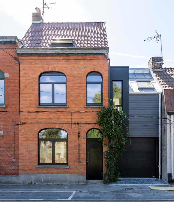 maison avec extension bois